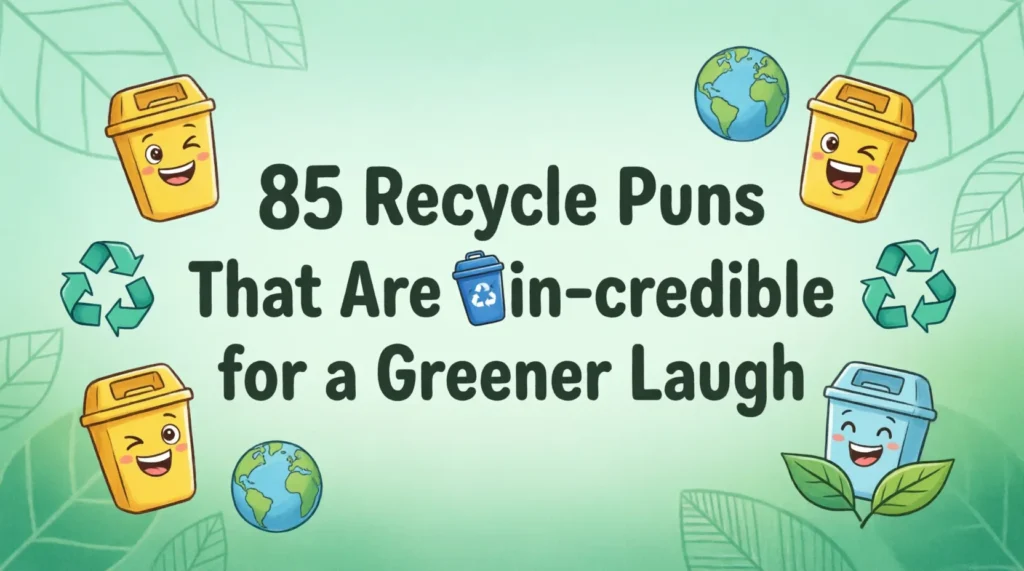 recycle puns