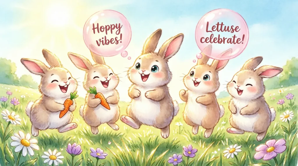 cute bunny puns
