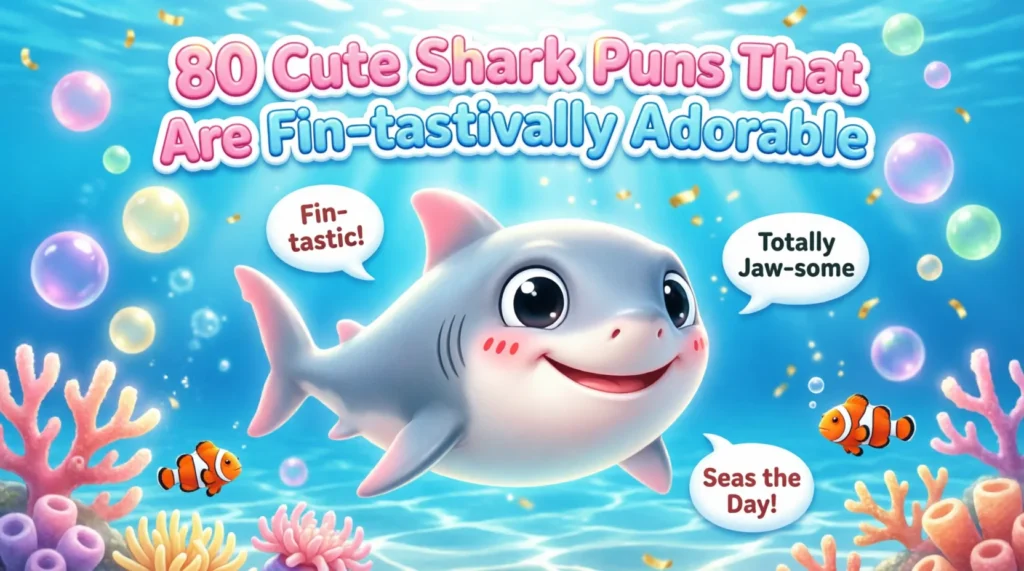 cute shark puns