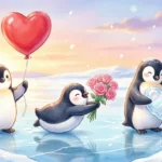 penguin valentine