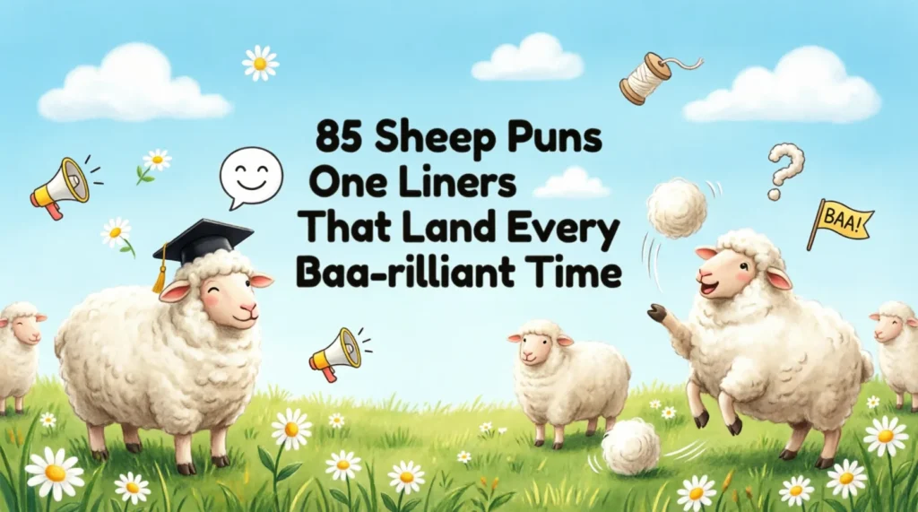 sheep puns one liners