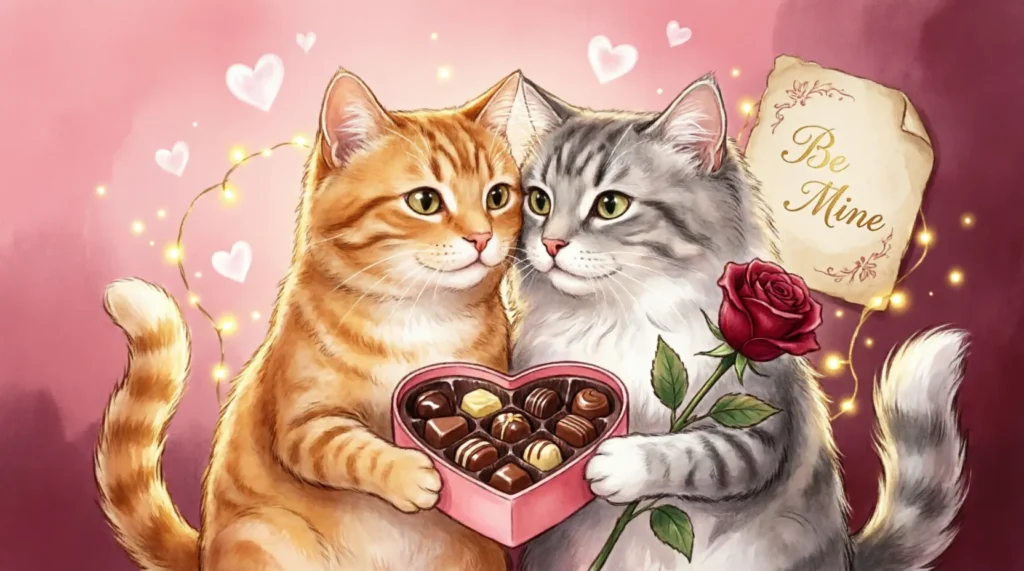 cat puns for valentines day