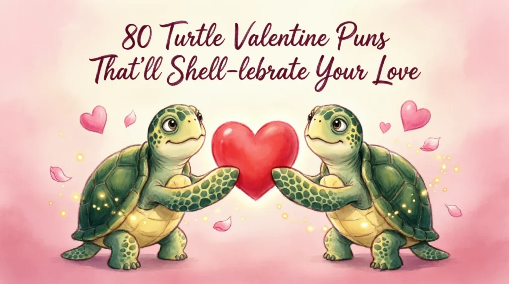 turtle valentine puns
