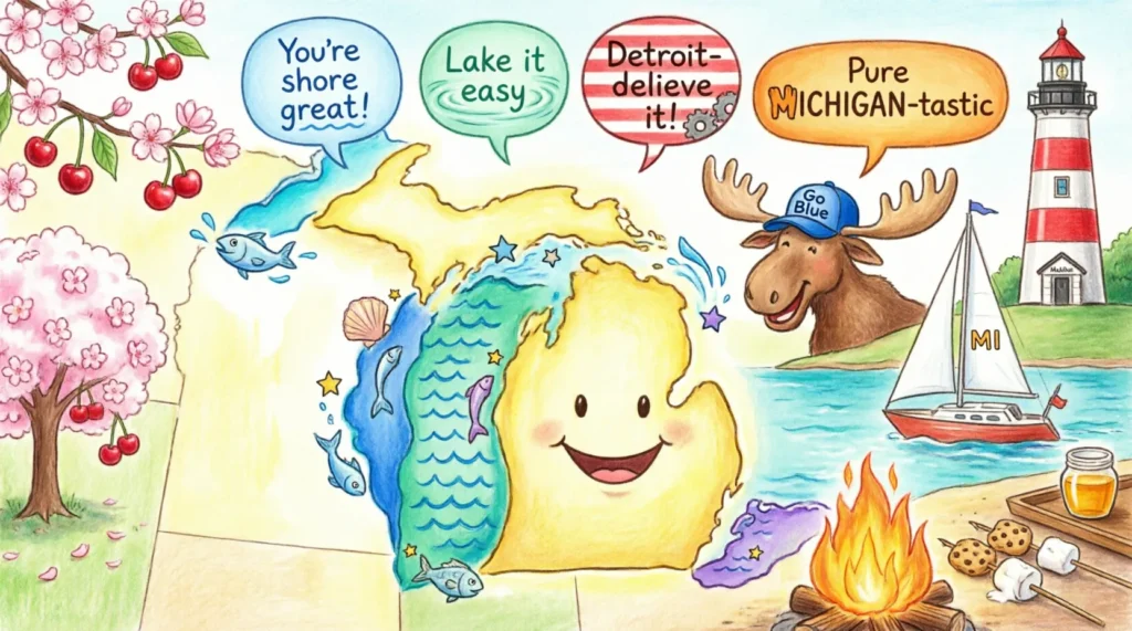 michigan puns