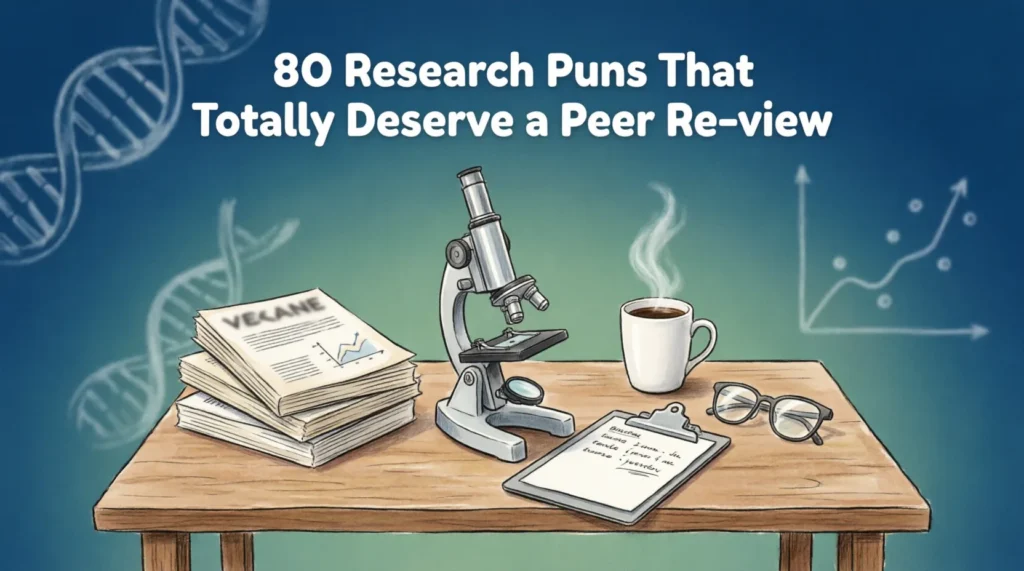 research puns