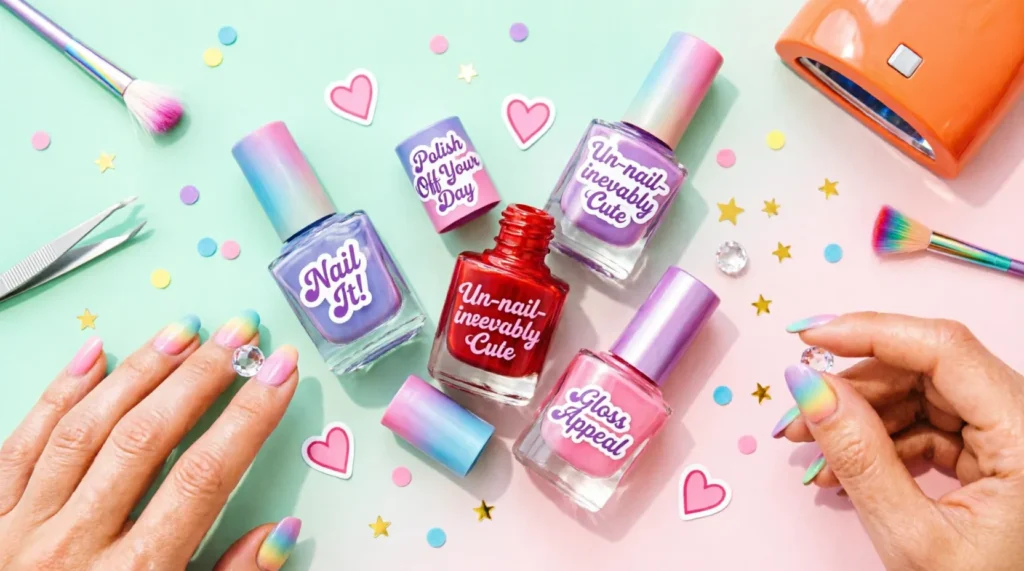 nail polish puns