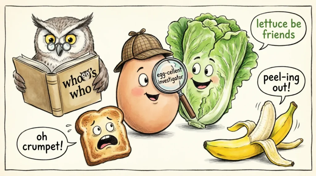 cartoons with puns