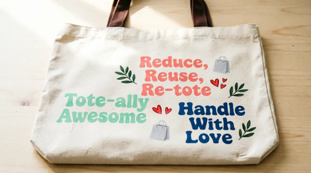 tote bag puns