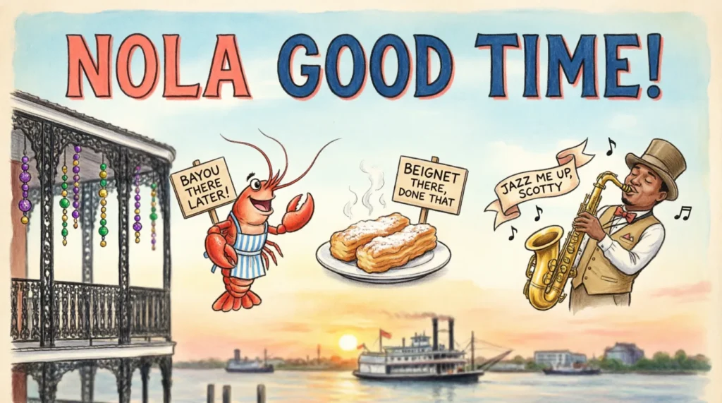 nola puns