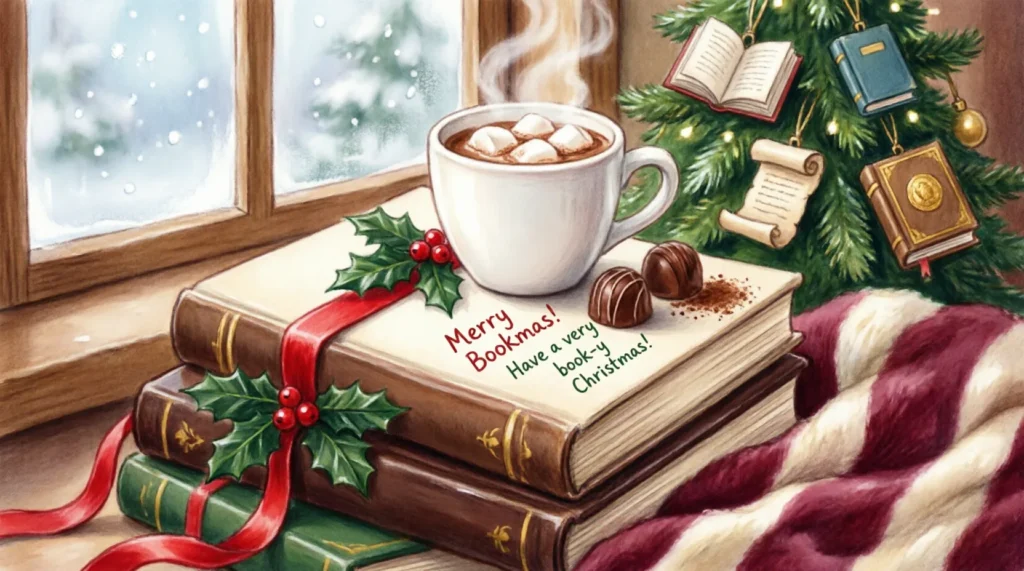 christmas book puns