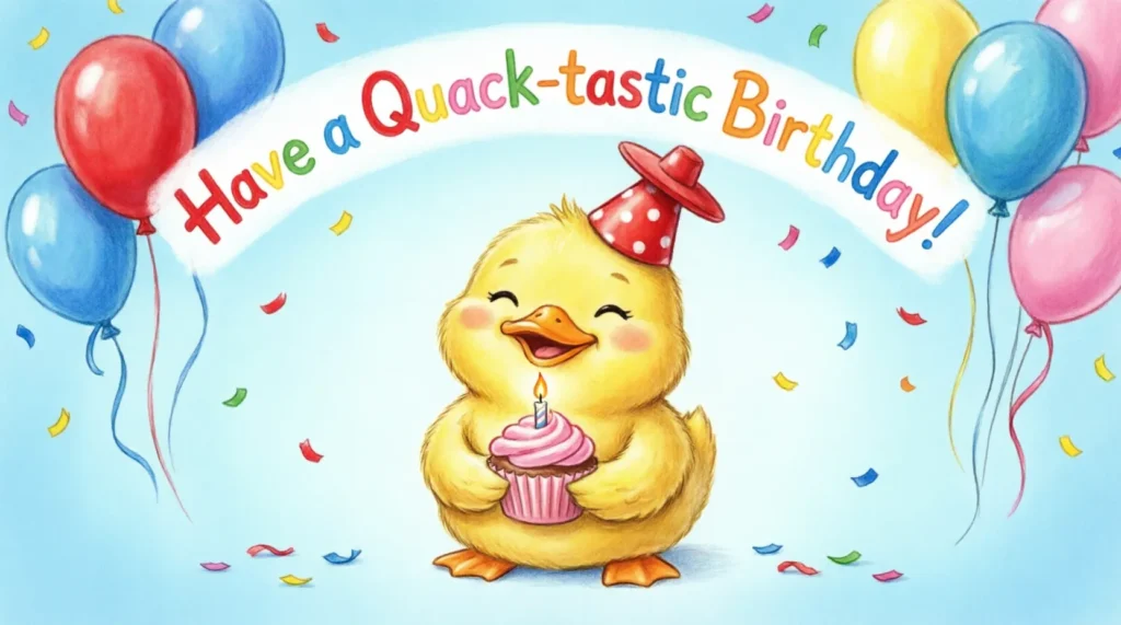 birthday duck puns