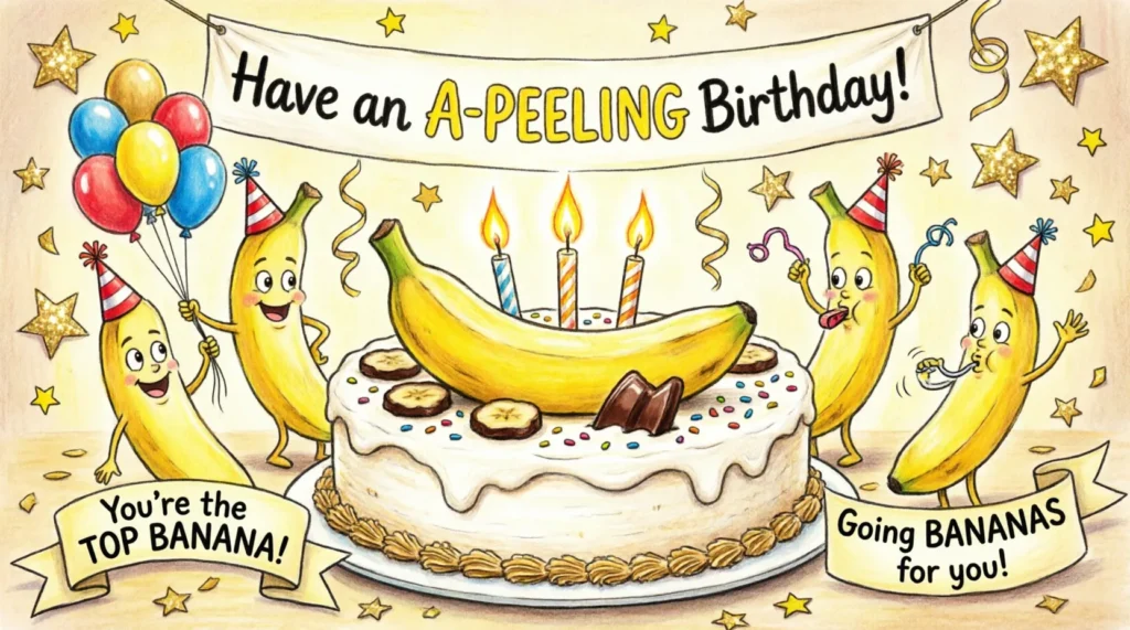 banana birthday puns