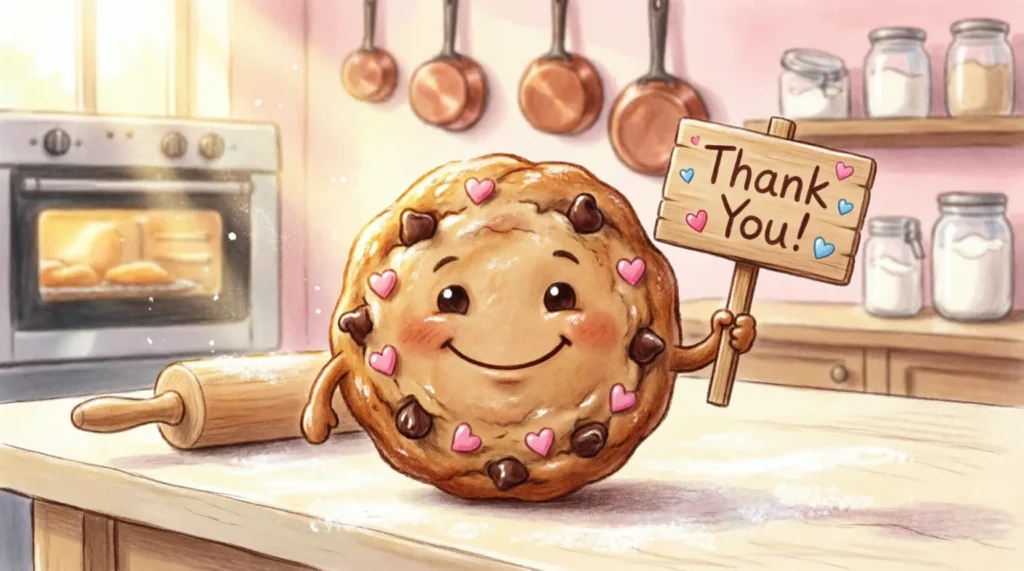 cookie thank you puns