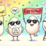 egg puns funny