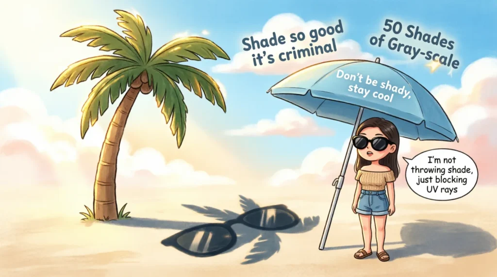 shade puns