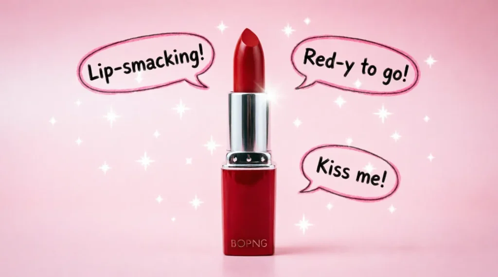 lipstick puns