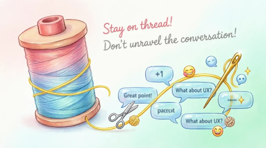 thread puns
