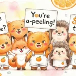 cute orange puns