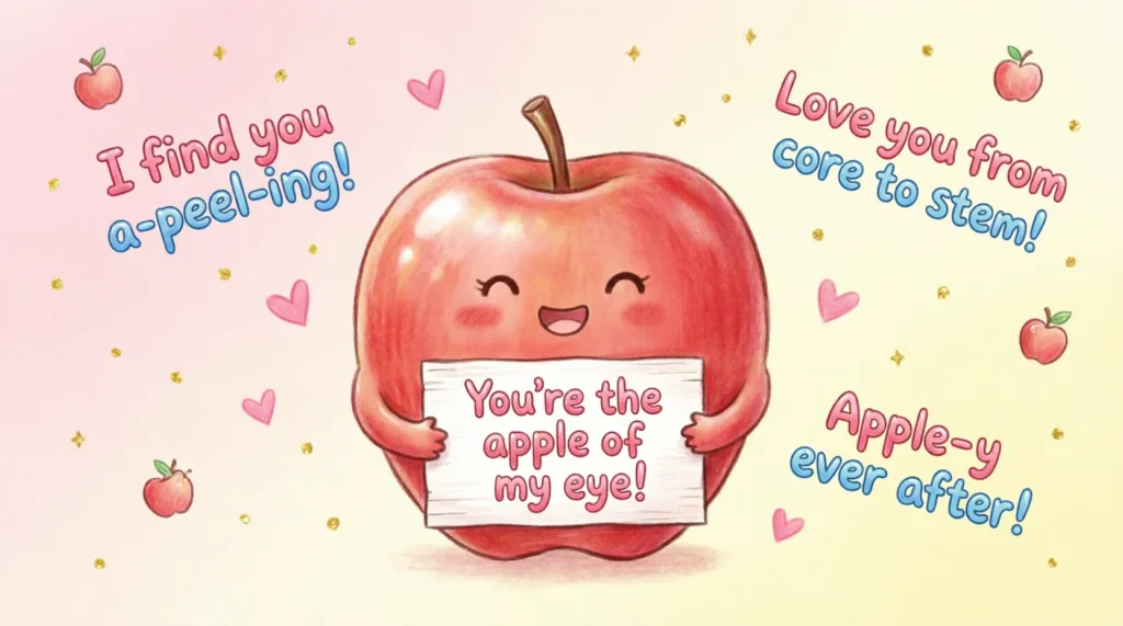 cute apple puns