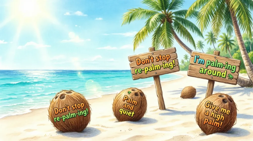 palm puns