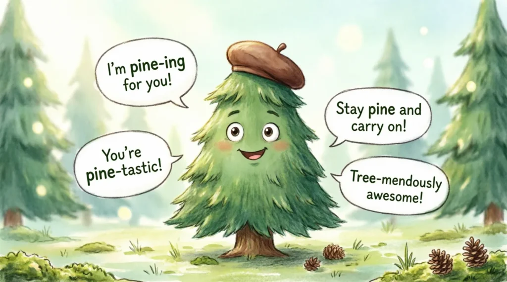 pine tree puns