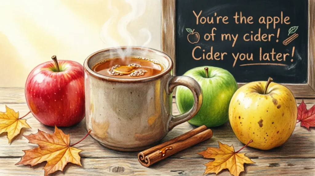 apple cider puns