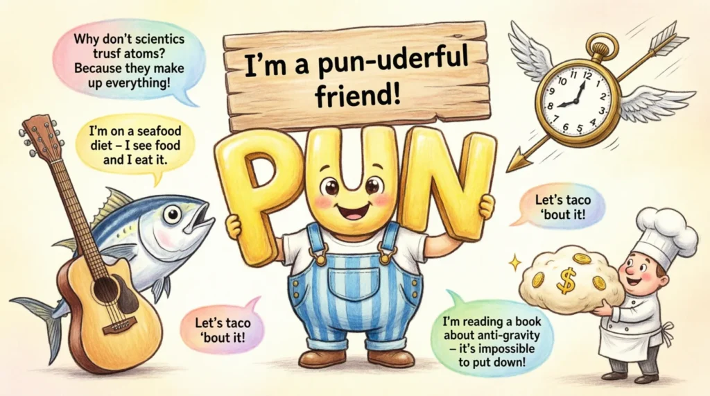 study puns