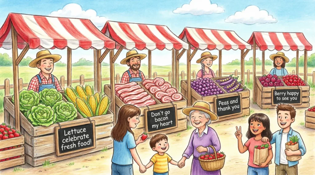 farmers market puns