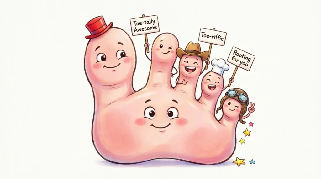 funny toe puns