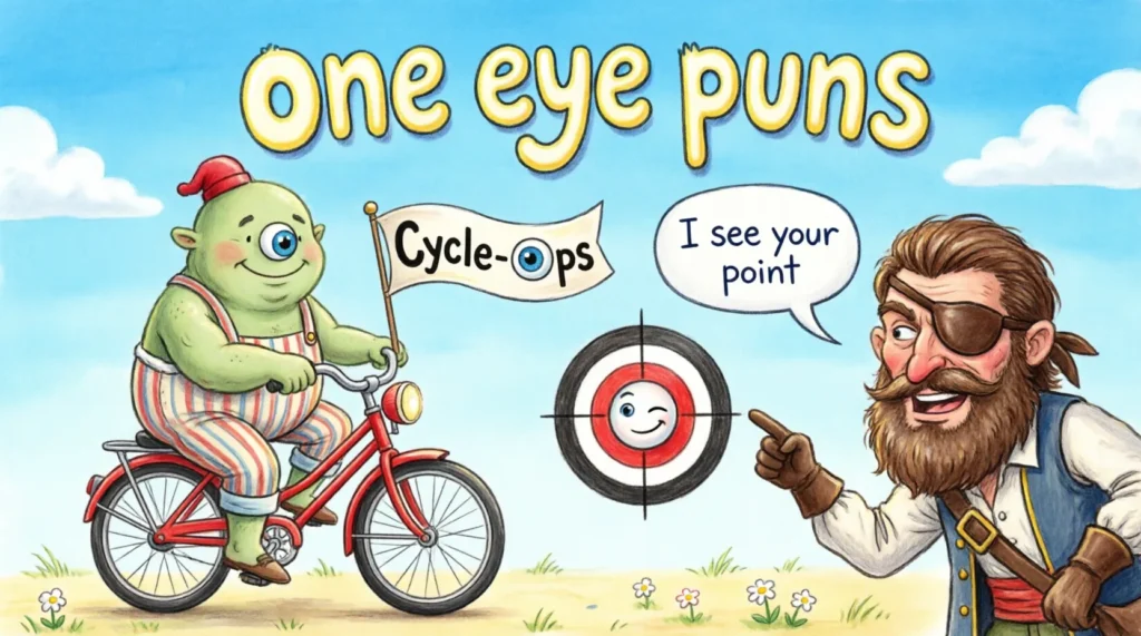 one eye puns