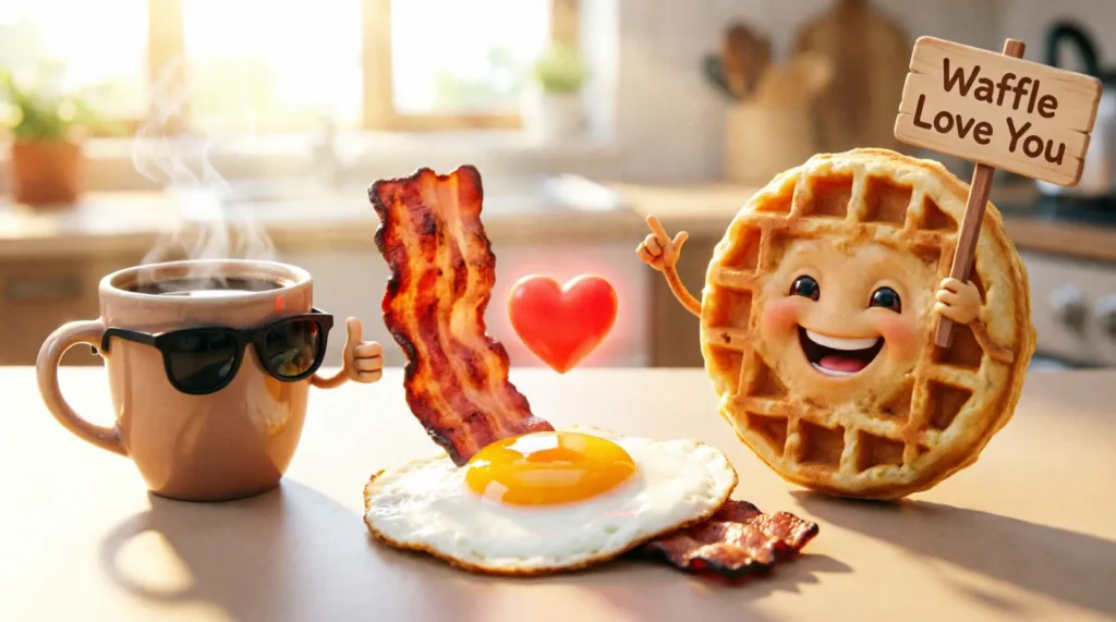 funny breakfast puns