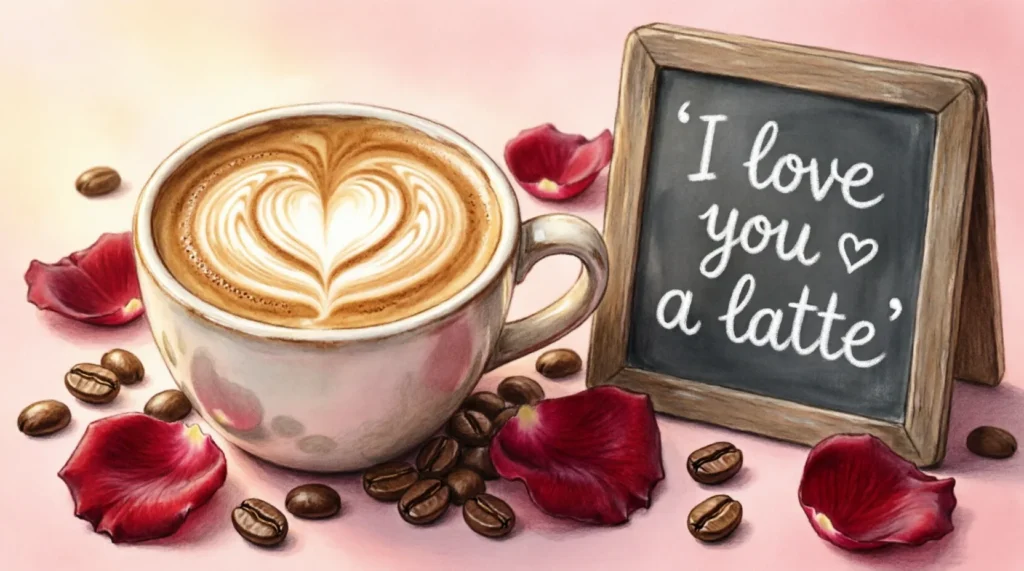 valentines coffee puns
