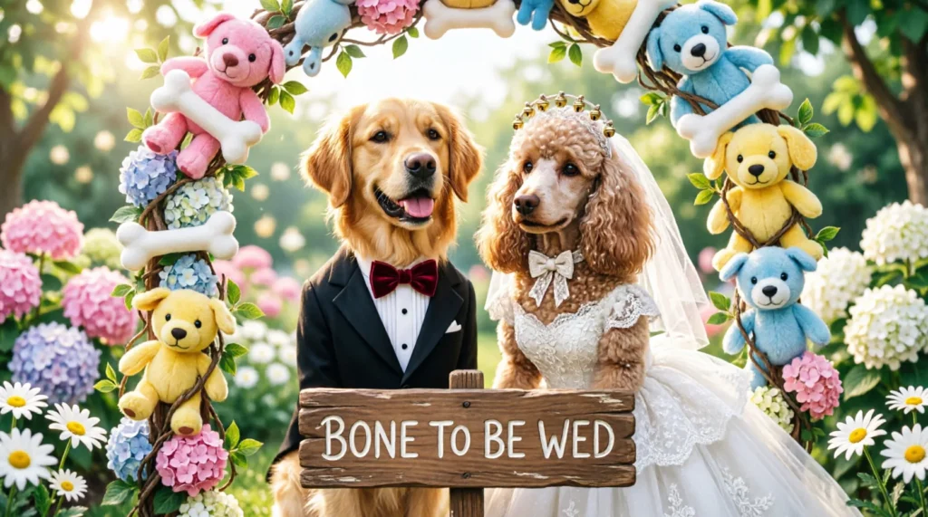 dog wedding puns