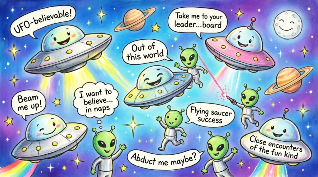 80 UFO Puns That Are Out of This World