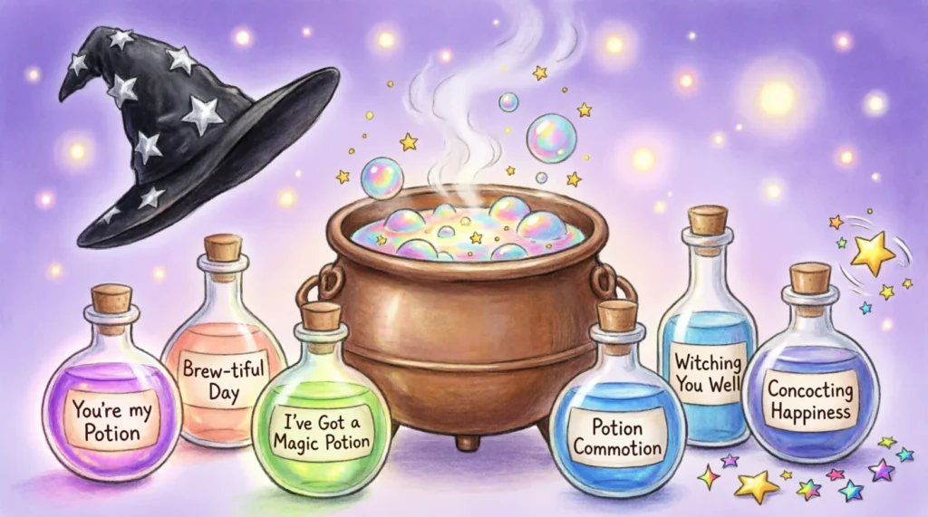 80 Potion Puns That Are Brew-Tifully Magical