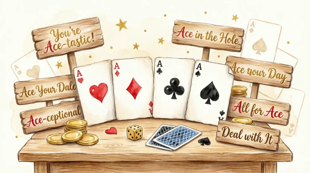 80 Ace Puns That Deal Out Top-Tier Laughs