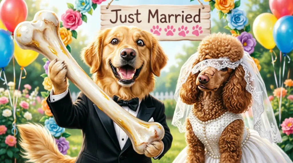 dog wedding jokes